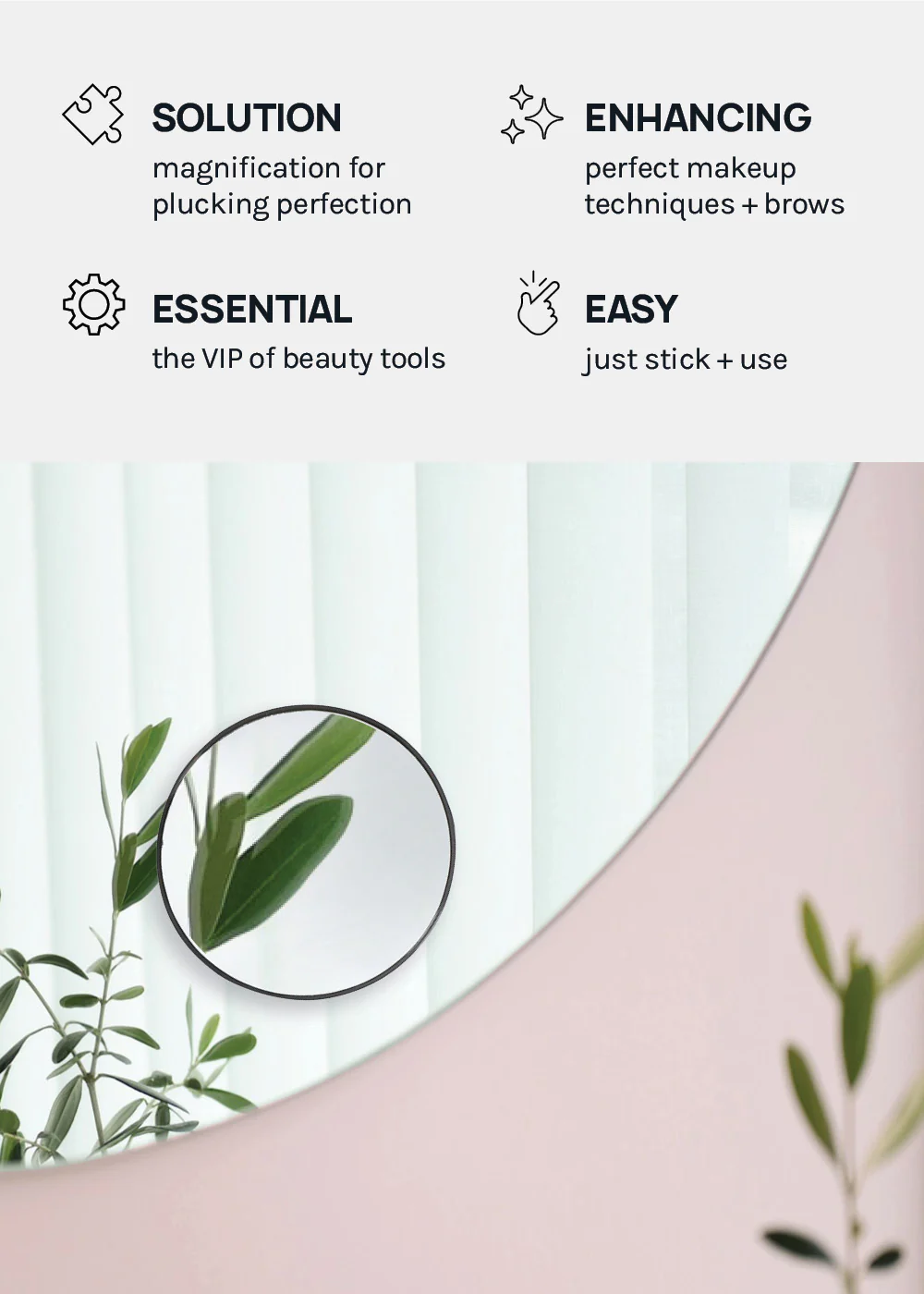 A+ 8X Magnifying Beauty Mirror - Image 4