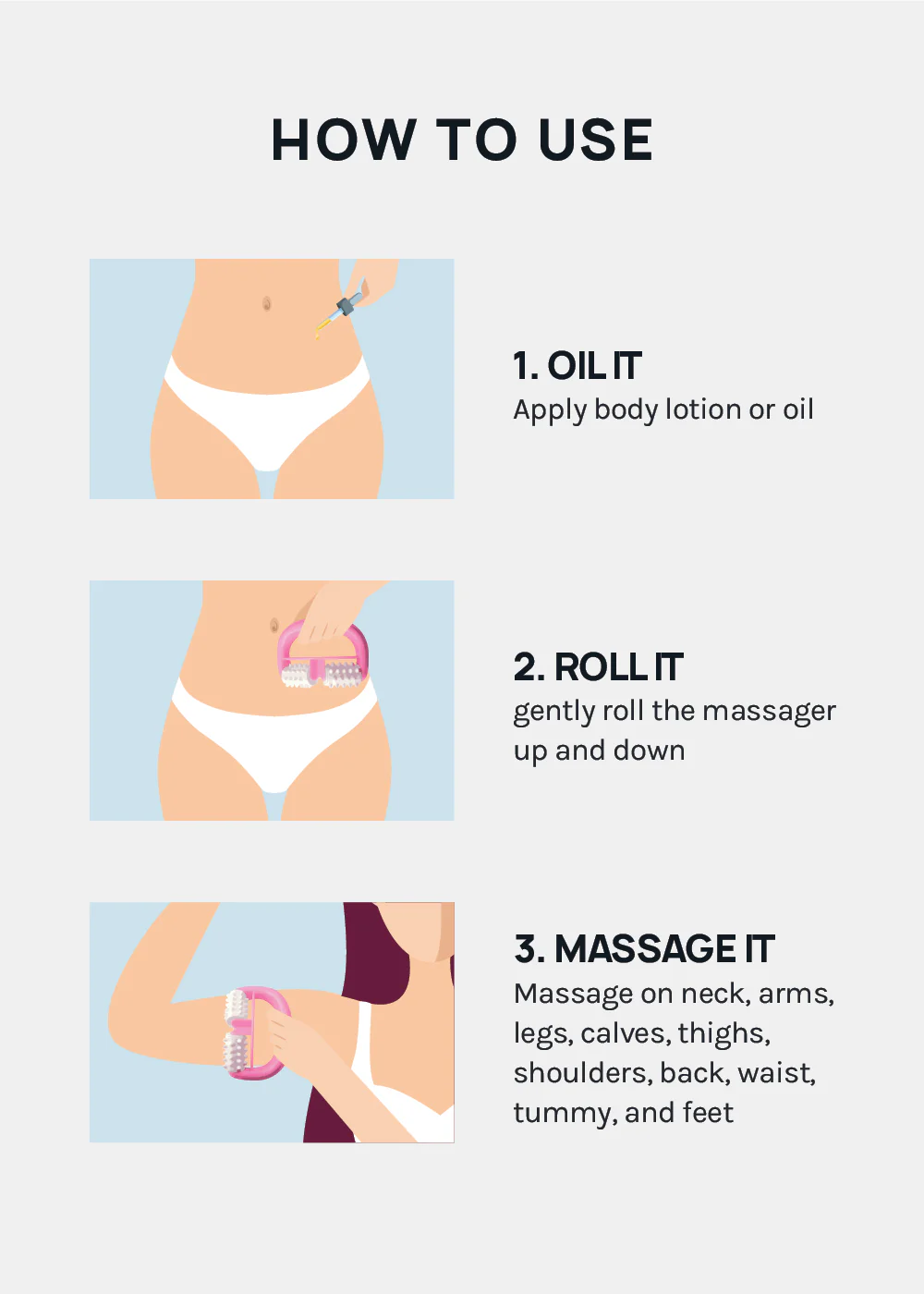 A+ Cellulite Massage Roller - Image 6