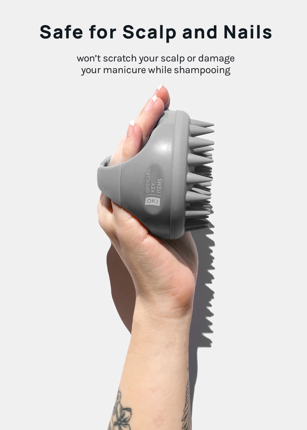 A+ Shampoo Scalp Massager Brush- Hair Oiling - Image 3