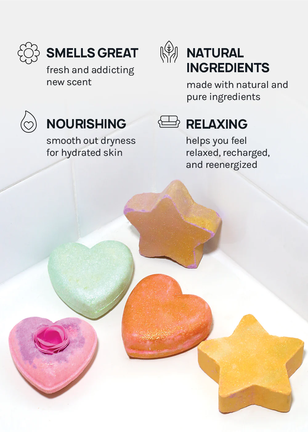 AOA Bath Bomb- Heartthrob - Image 6