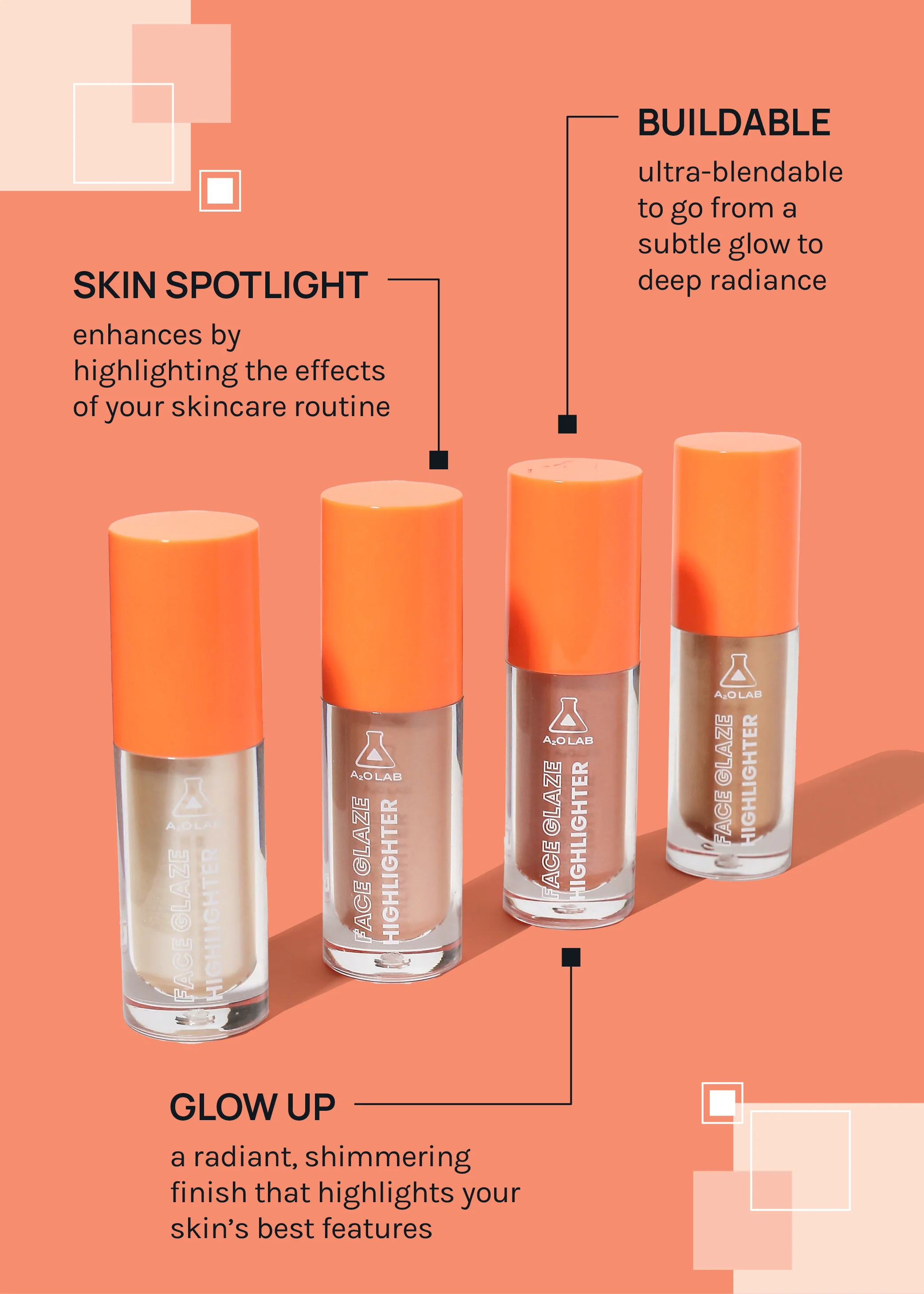 a2o Lab Face Glaze Liquid Highlighter - Image 5