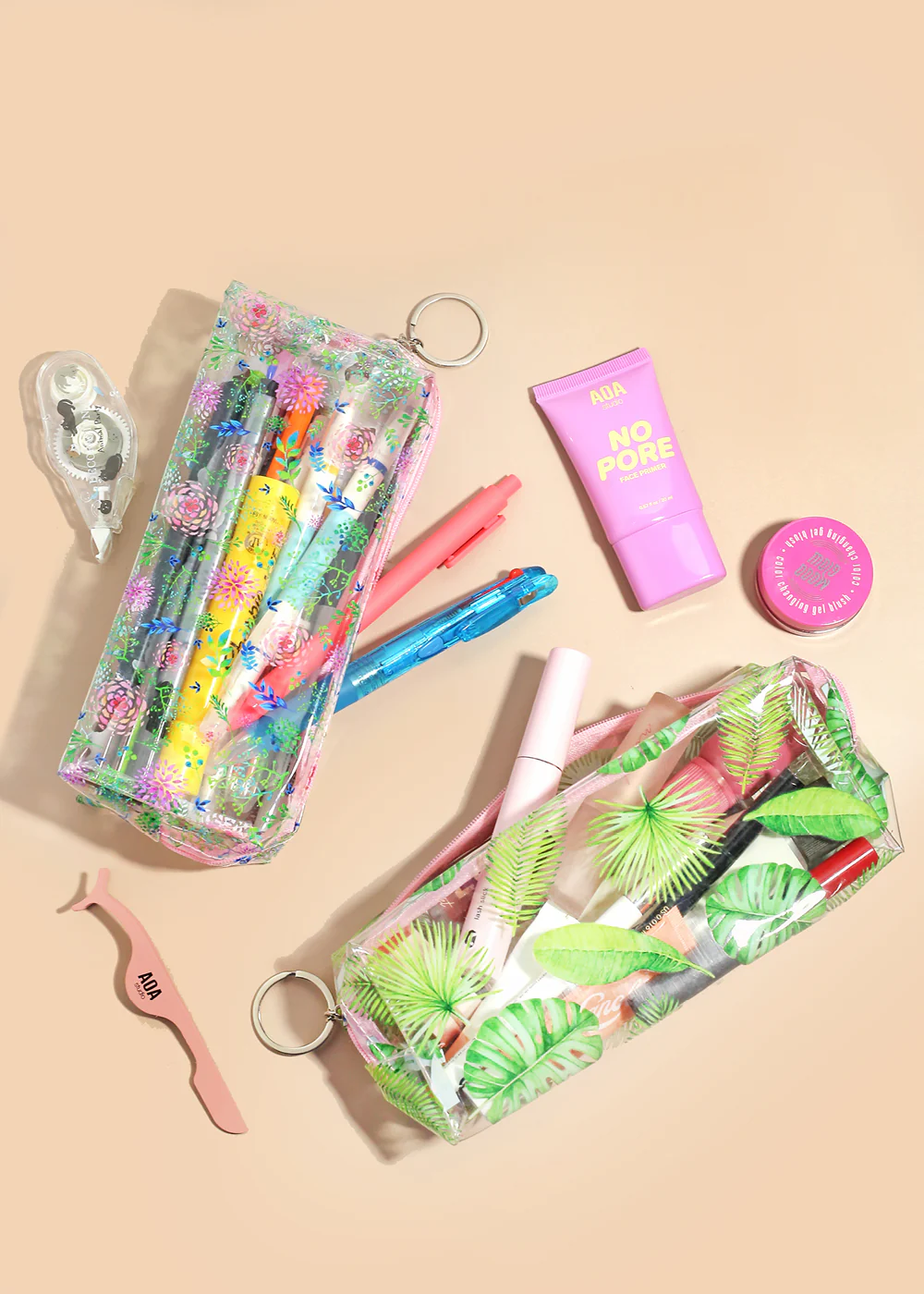 a2o Lab Makeup Pouch - Clear - Image 5