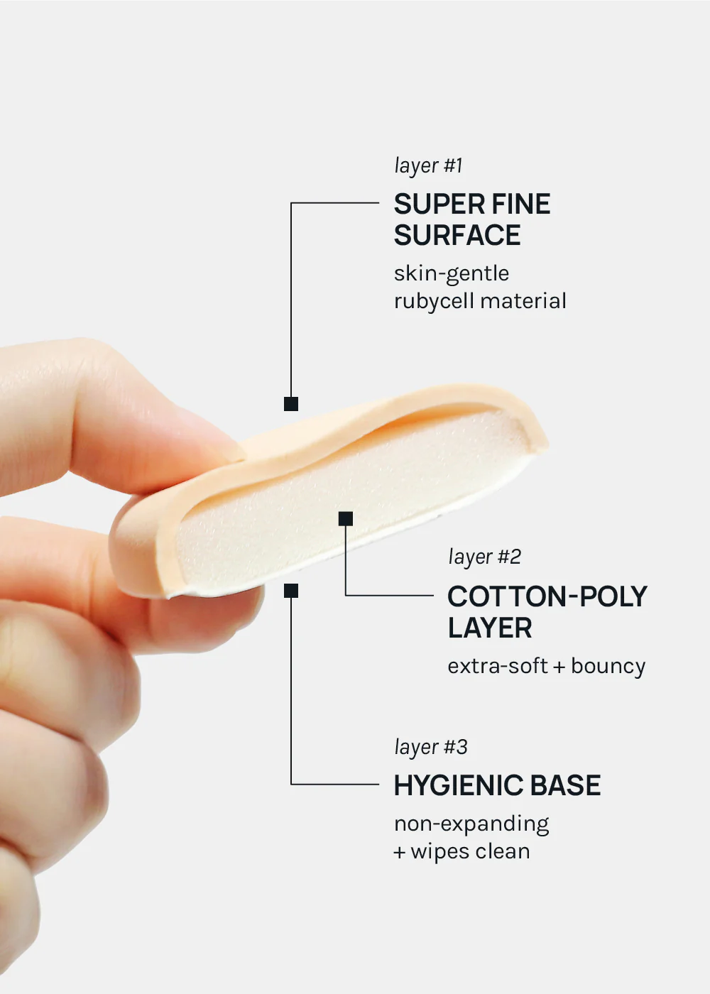 a2o Lab Silky Cloud Sponge - Image 8