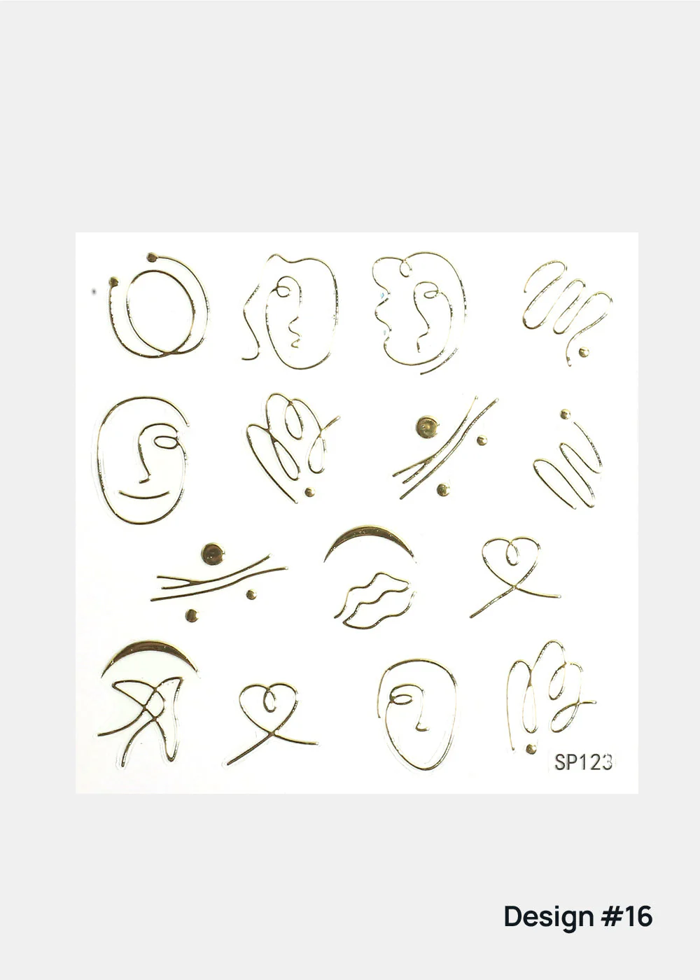 AOA 3D Nail Art Decals - Image 10