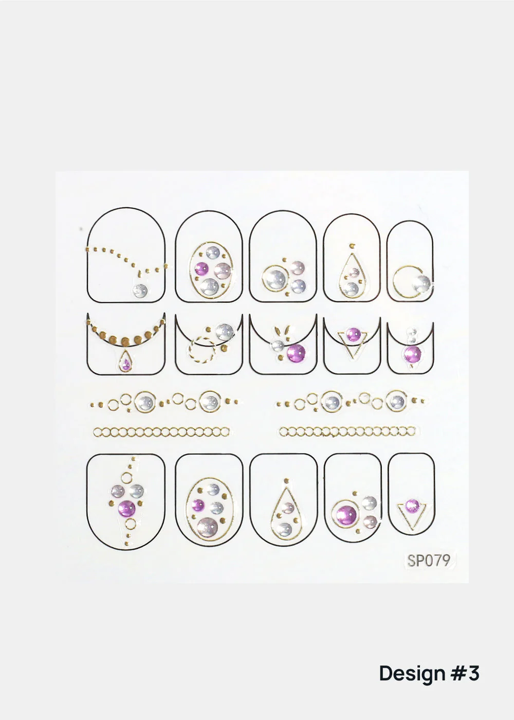 AOA 3D Nail Art Decals - Image 9
