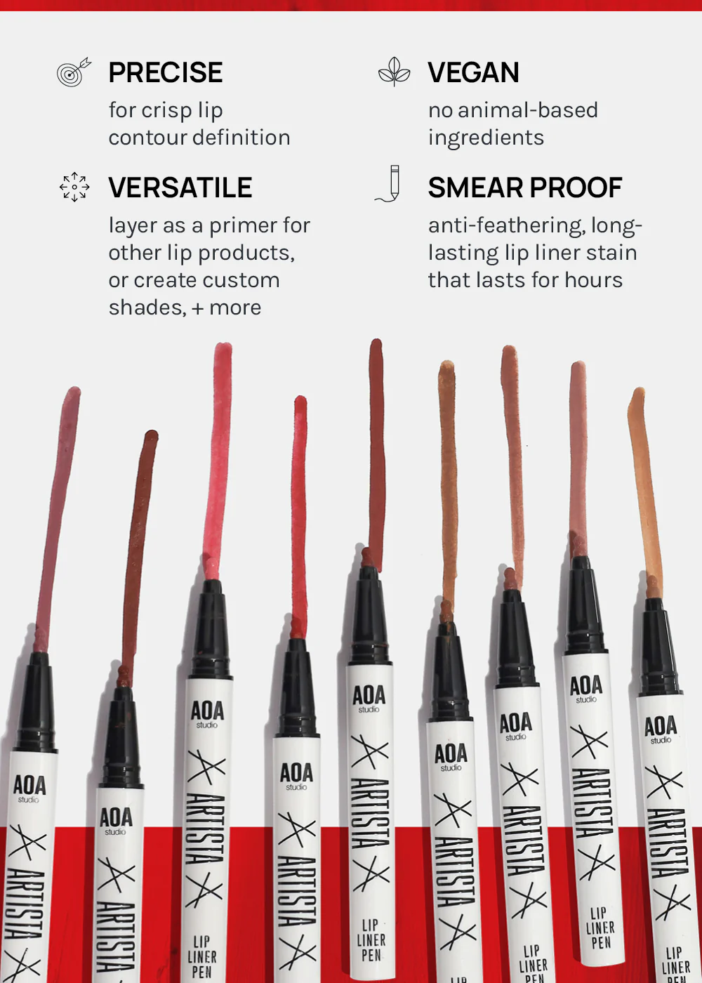 AOA Artista Liquid Lip Liner - Image 4