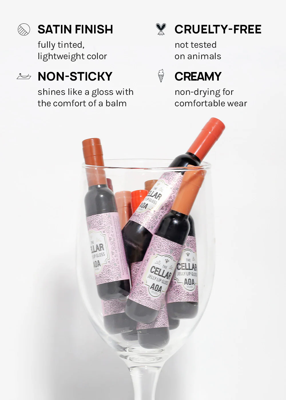 AOA Cellar Jelly Lip Gloss - Image 4