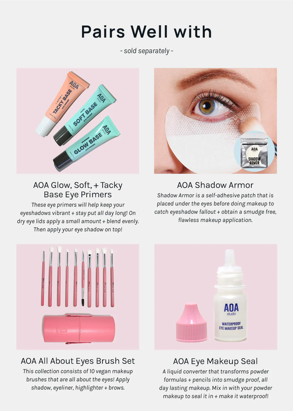 AOA Cherry Blossom 9-Color Eyeshadow Palettes - Image 8
