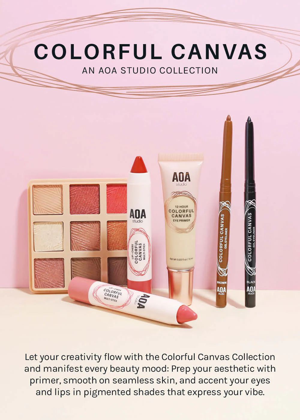 AOA Colorful Canvas Lip + Cheek Multi-Stick - Image 6