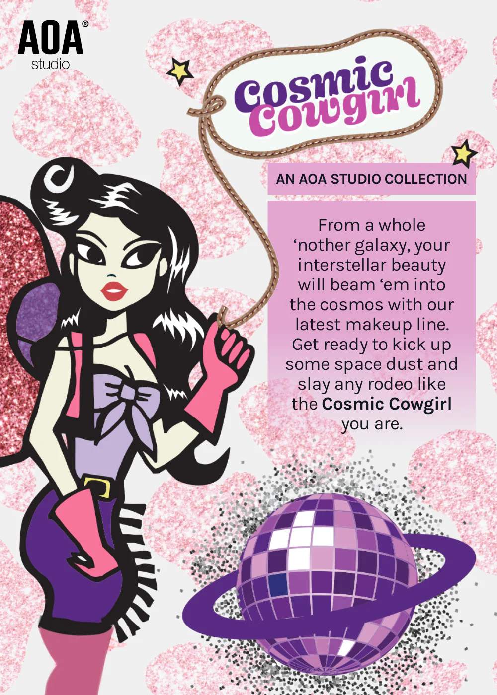 AOA Cosmic Cowgirl Lip Gloss - Matte + Glossy - Image 17