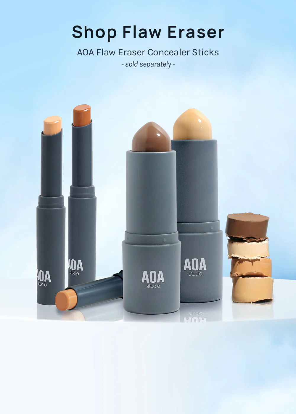 AOA Flaw Eraser Foundation Sticks - Image 7