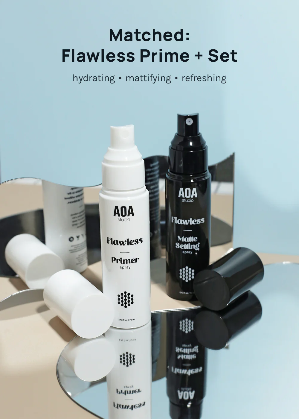 AOA Flawless Primer & Matte Setting Spray - Image 3