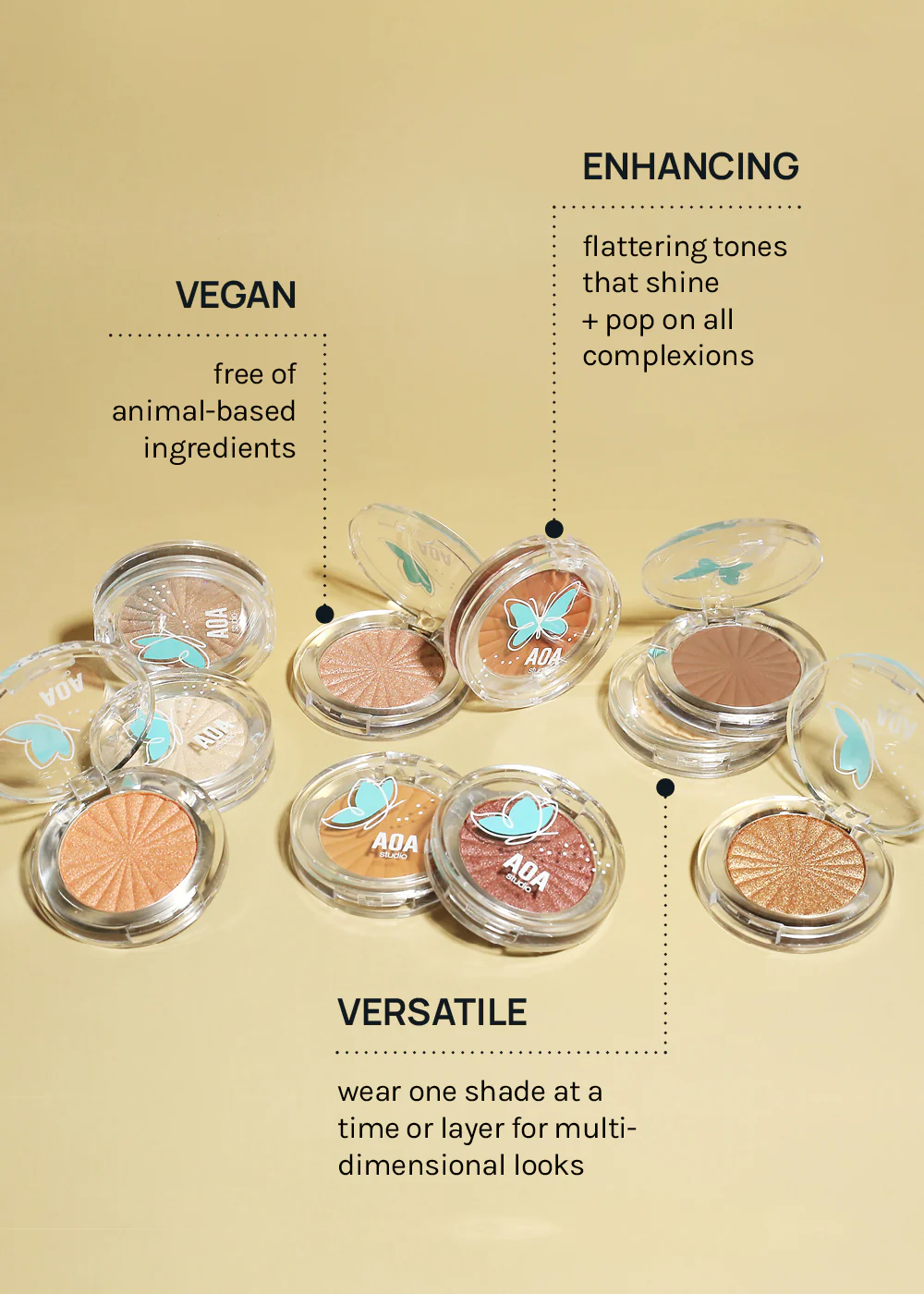 AOA Fly with Me Matte Eyeshadows - Image 5