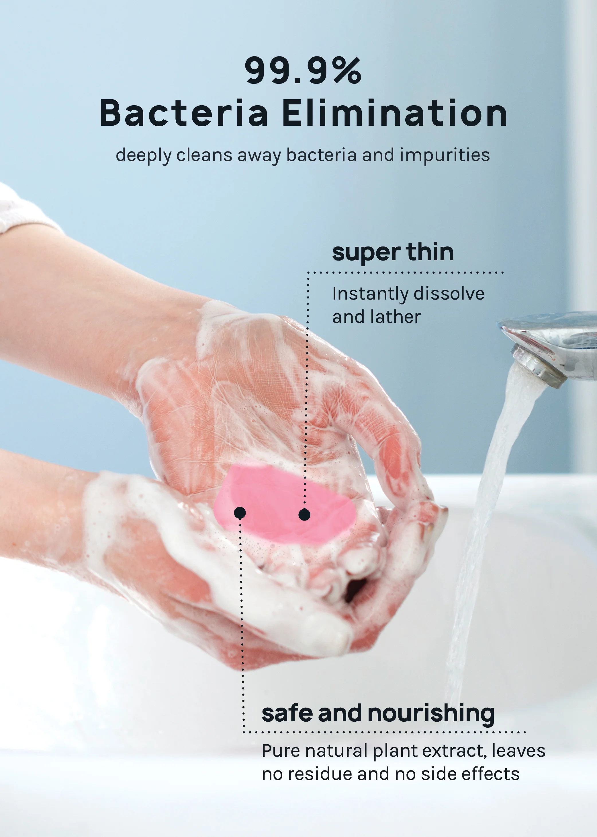 AOA Hand Soap Sheets - Rose - Image 4
