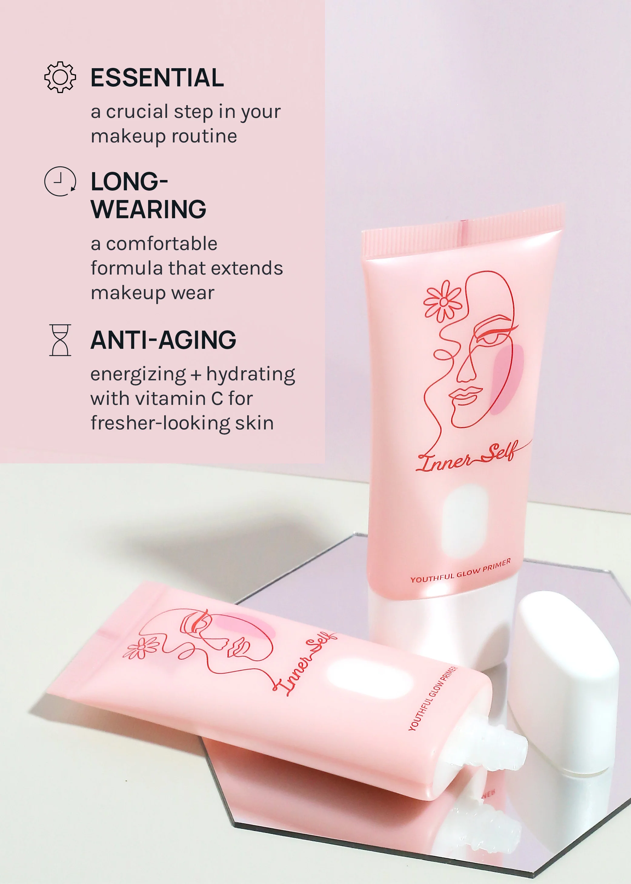 AOA Inner Self Youthful Glow Primer - Image 4