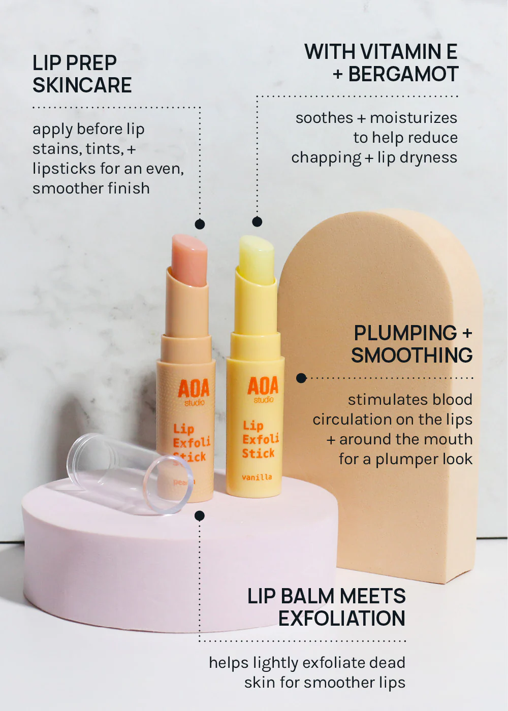 AOA Lip Exfoli Stick - Image 4