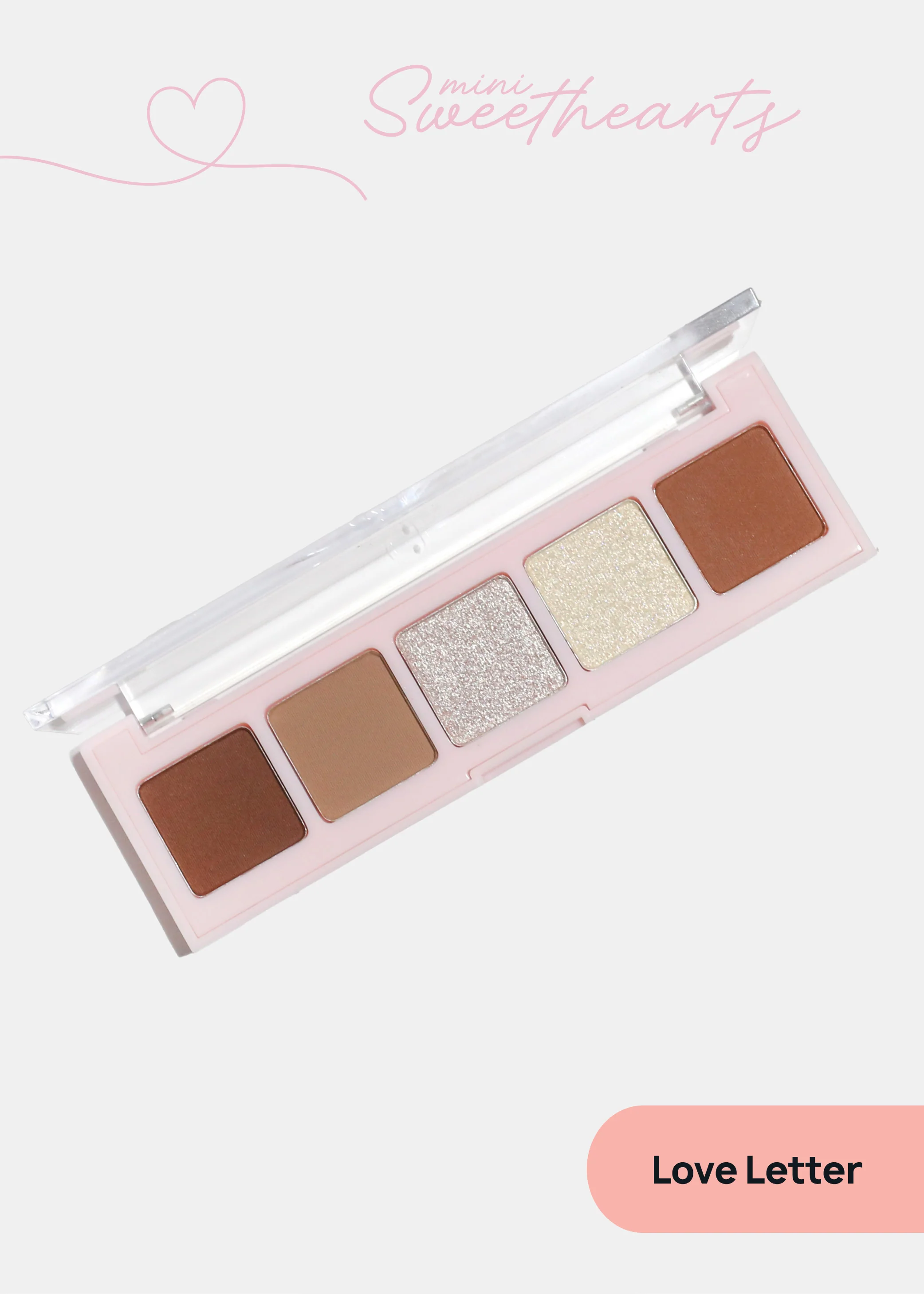 AOA Mini Sweethearts 5-Color Eyeshadow Palette - Image 6