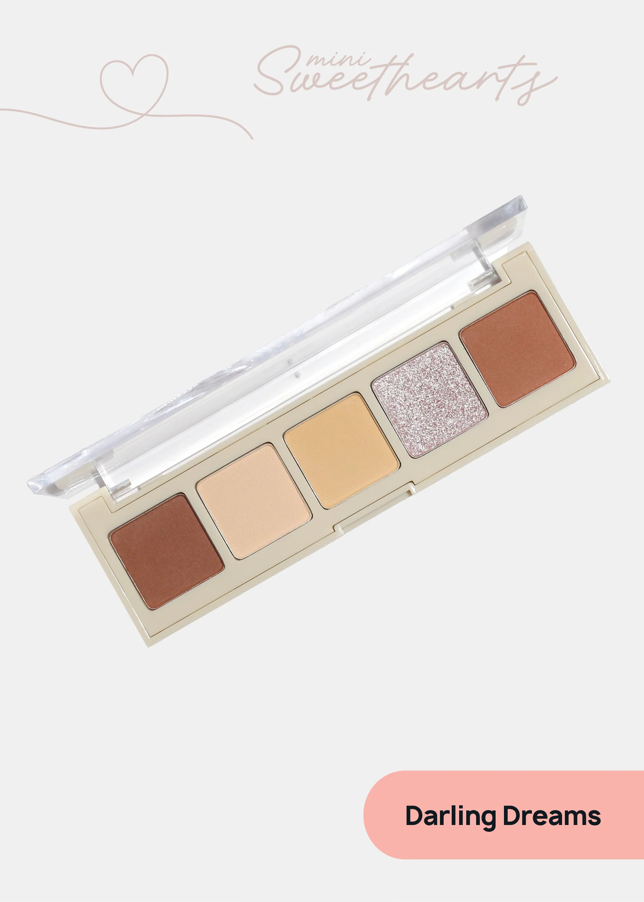 AOA Mini Sweethearts 5-Color Eyeshadow Palette - Image 8