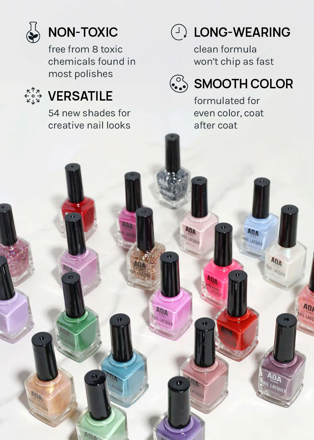 AOA Nail Lacquer – Reds - Image 4