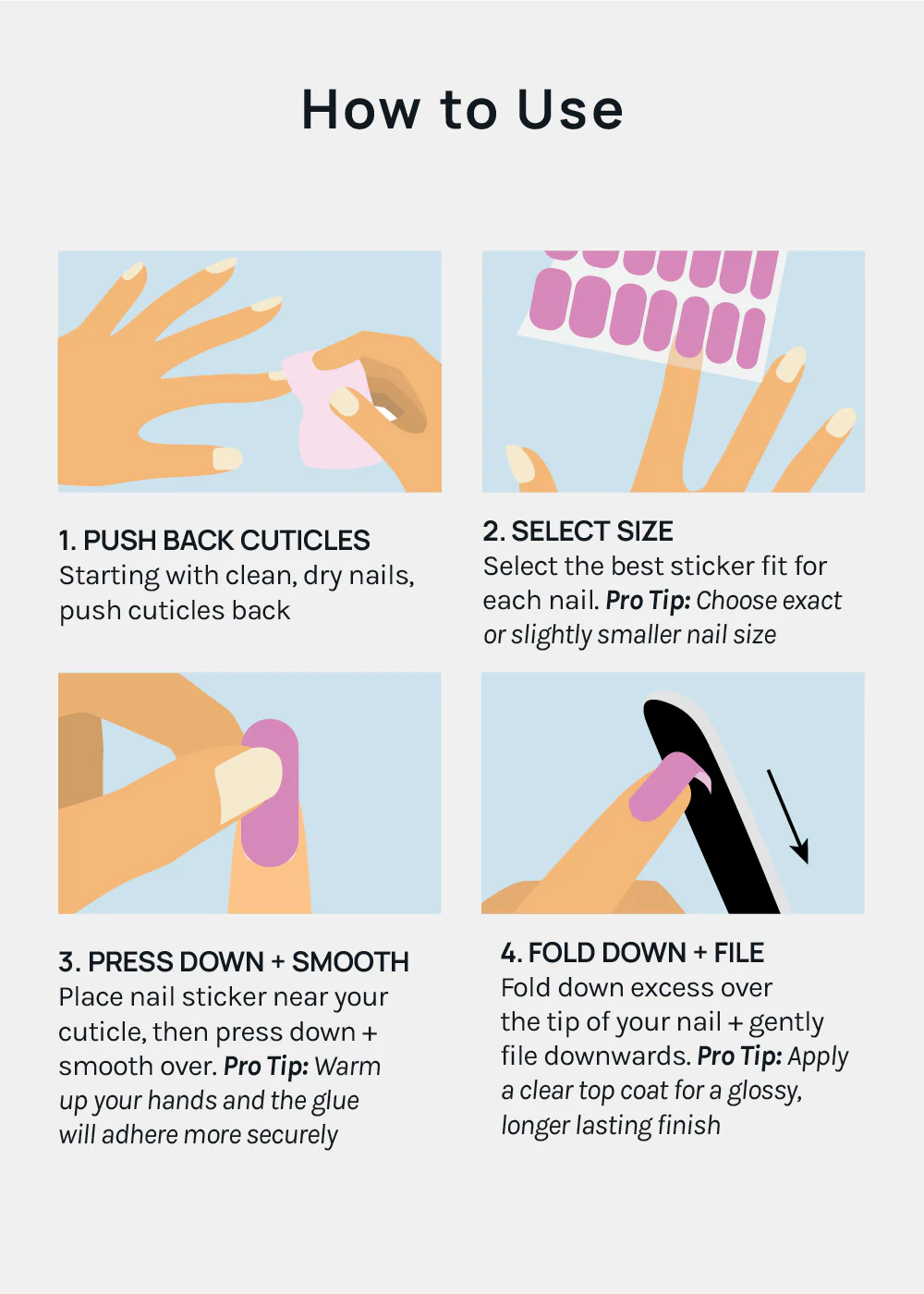 AOA Paw Paw Gel Polish Strips: Apple Pie - Image 6