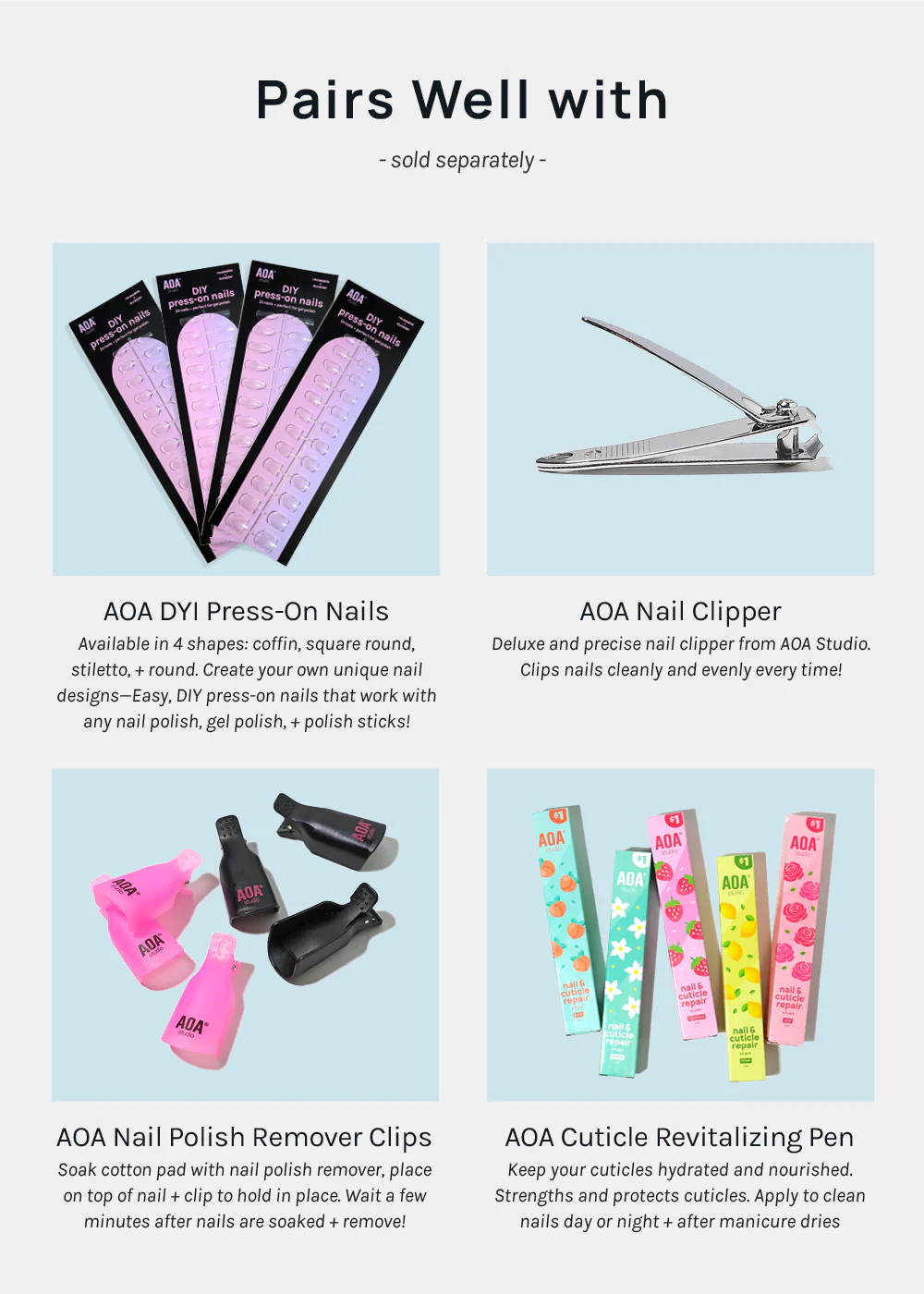 AOA Paw Paw Gel Polish Strips: Wash - Image 8