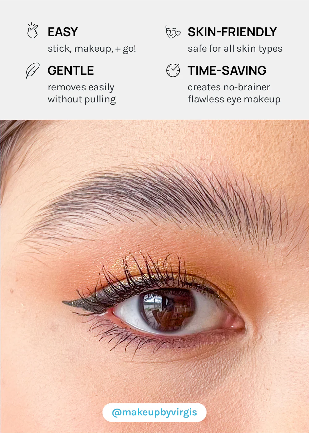 AOA Perfect Winged Eyeliner Sticker Templates - Image 4