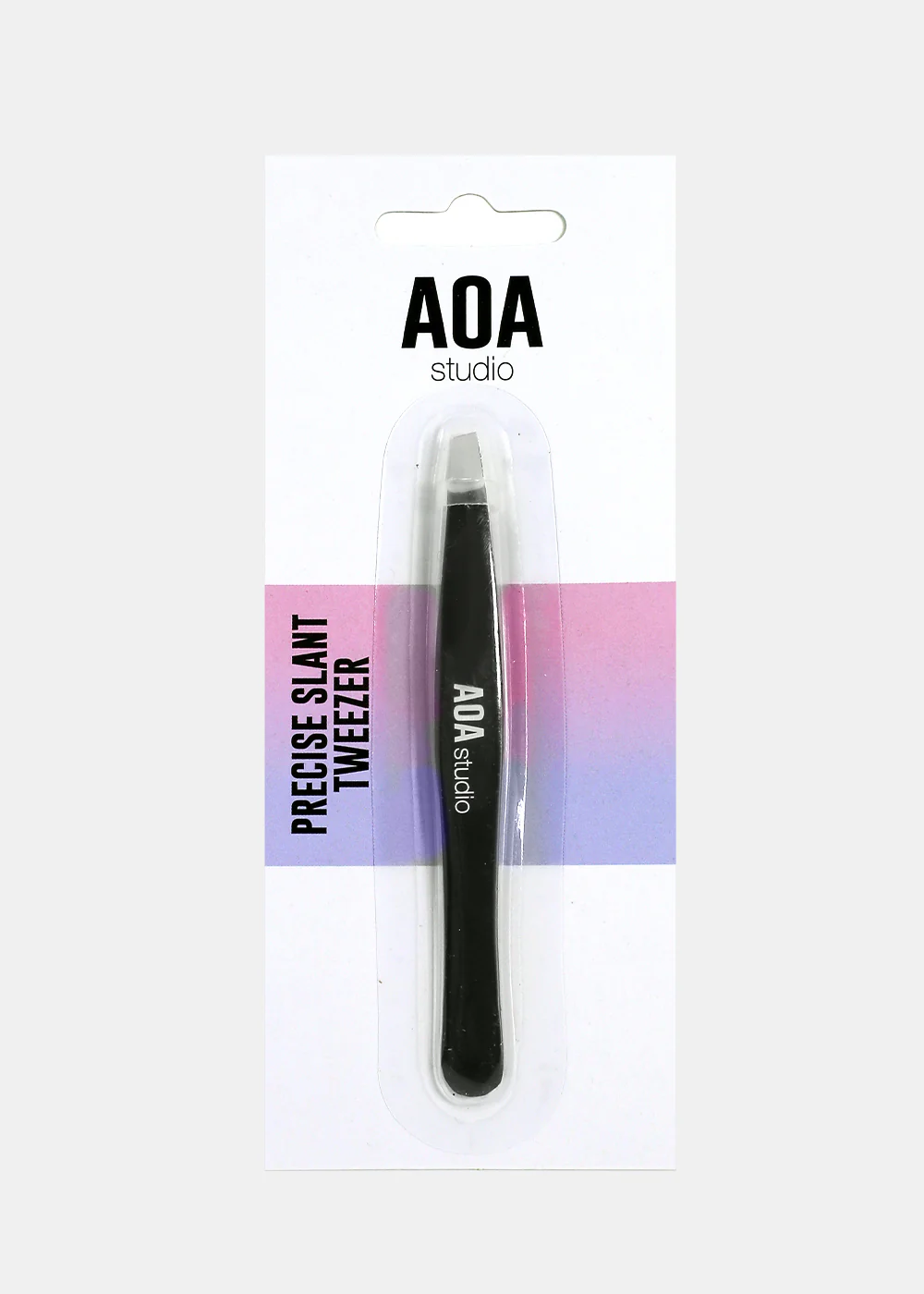 AOA Precision Slant Tweezer - Black - Image 4