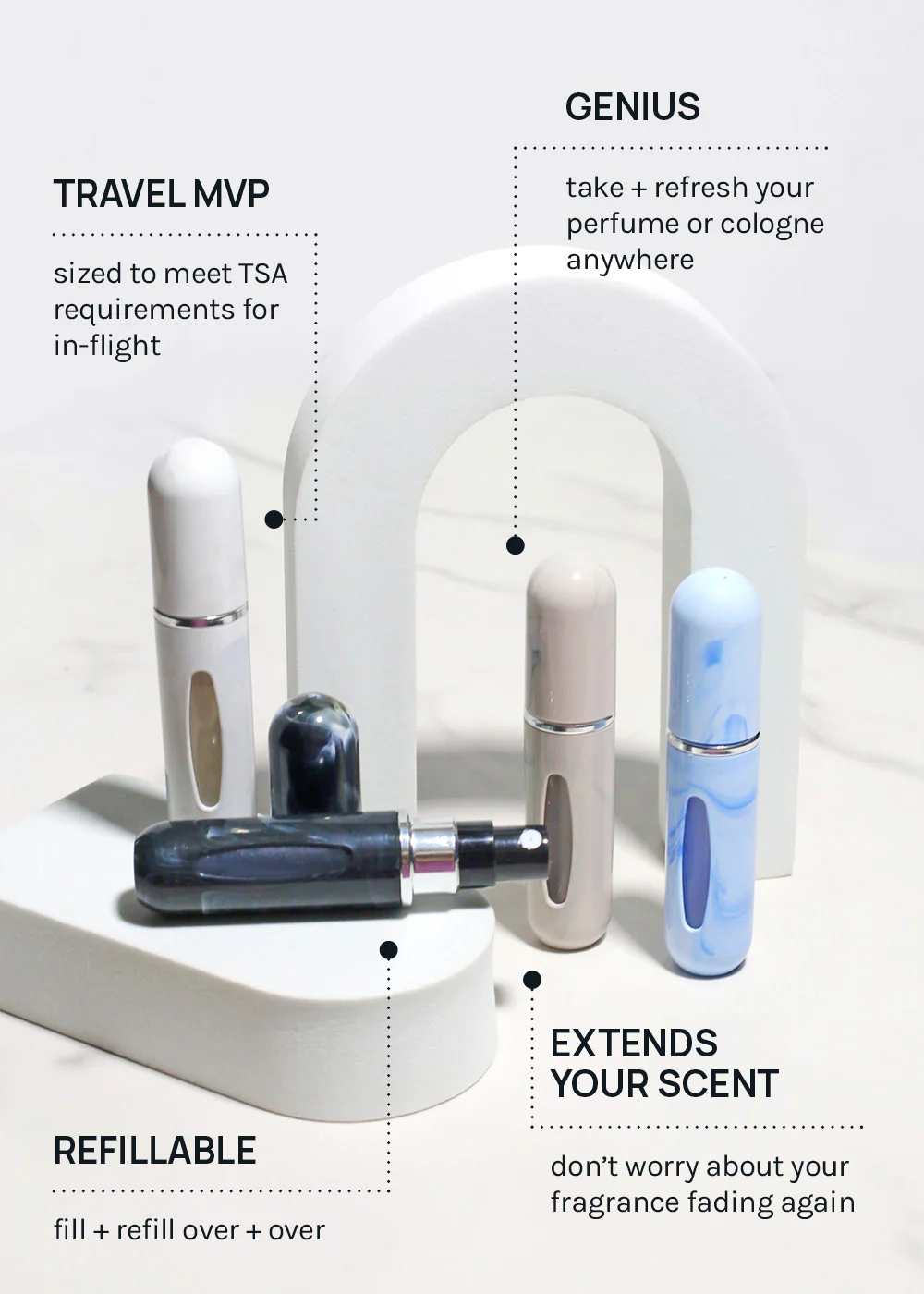 AOA Refillable Perfume Atomizer - Image 4