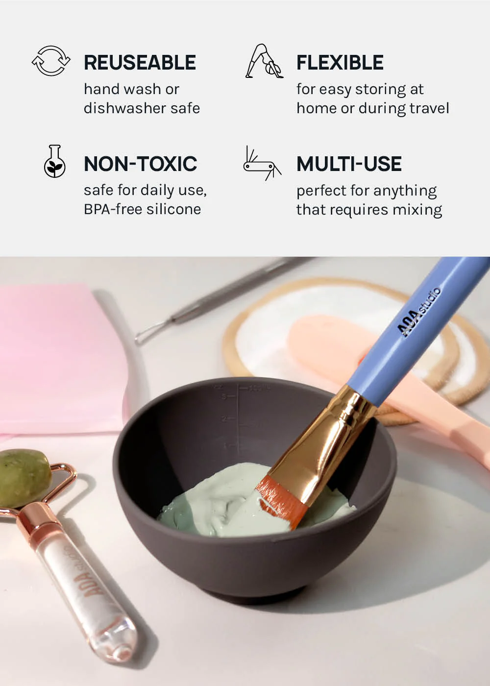 AOA Silicone Mask Mixing Bowl - Image 4