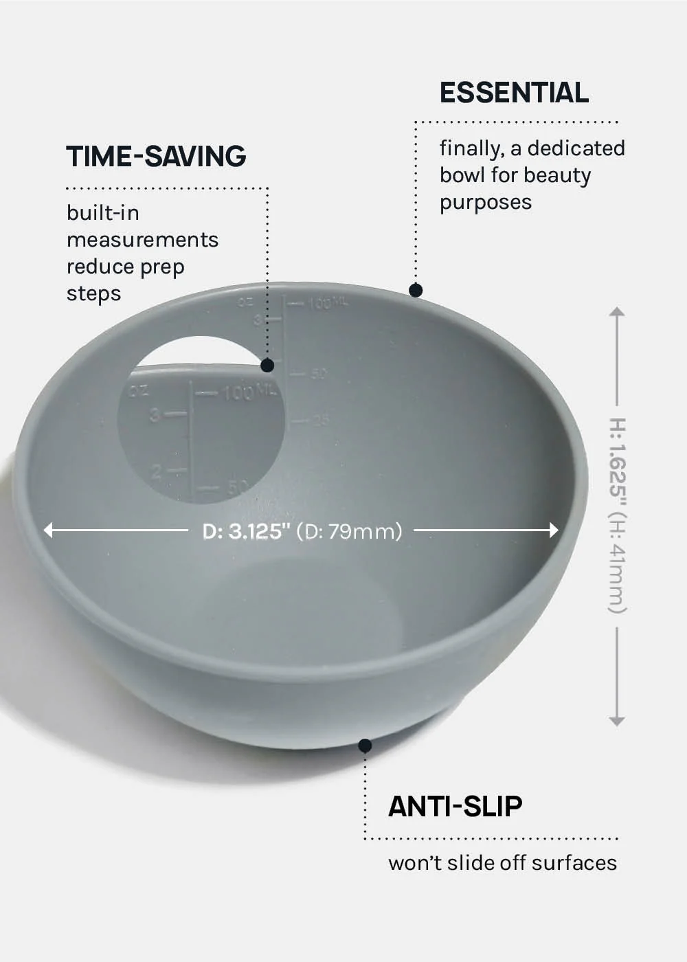 AOA Silicone Mask Mixing Bowl - Image 5