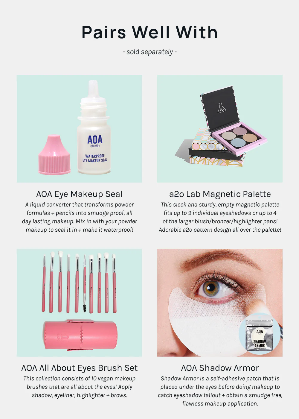 AOA Single Pressed Eyeshadow - Asteroid - Image 7