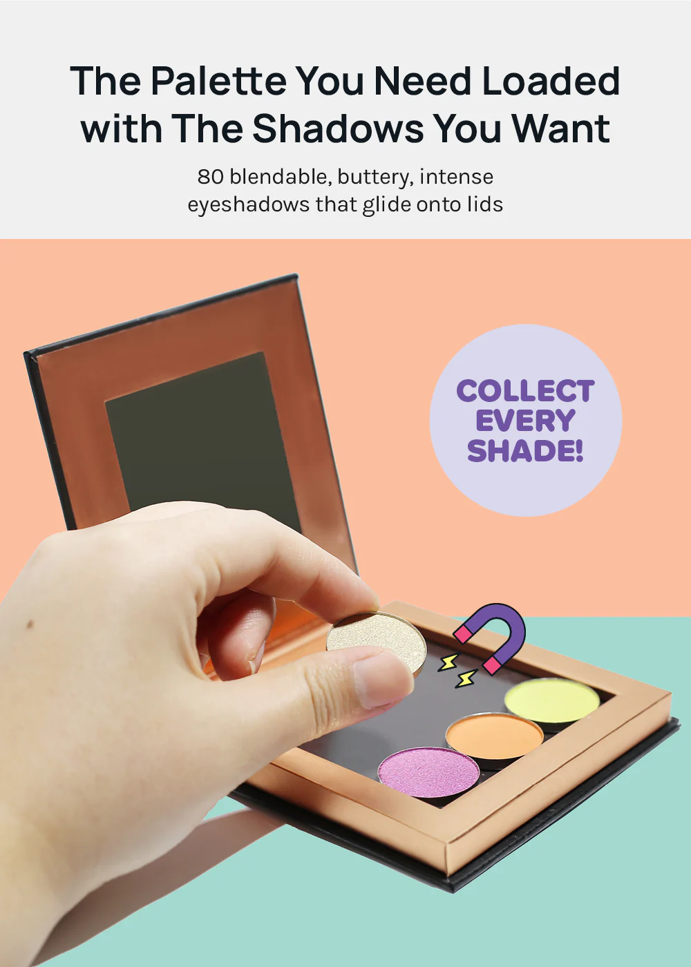 AOA Single Pressed Eyeshadow - Hippie - Image 4