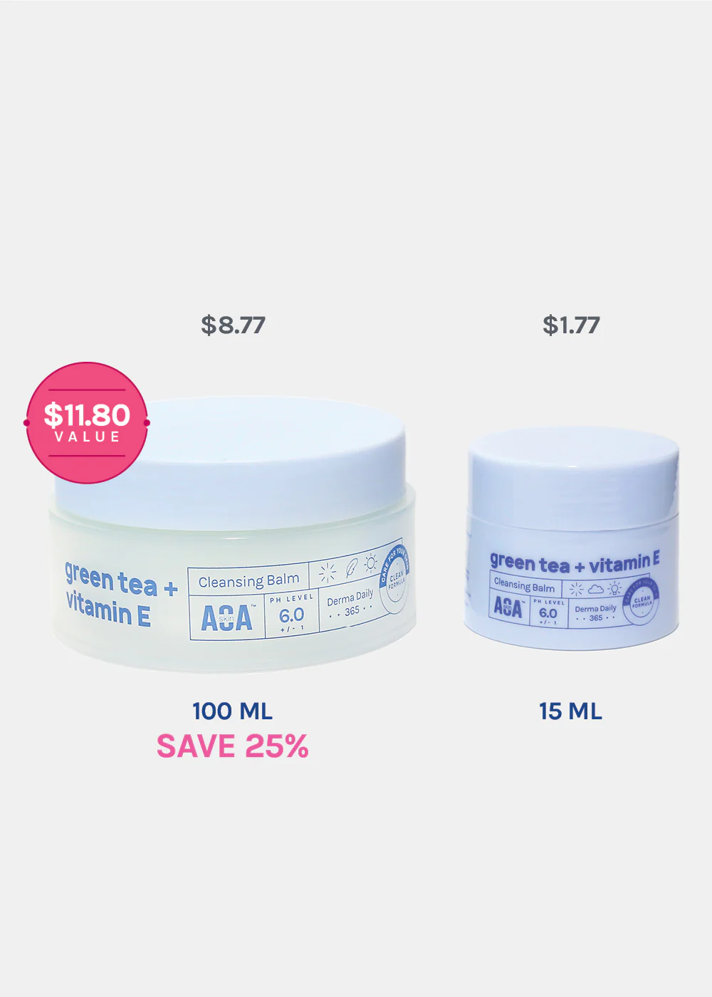 AOA Skin Green Tea + Vitamin E Cleansing Balm - Image 7
