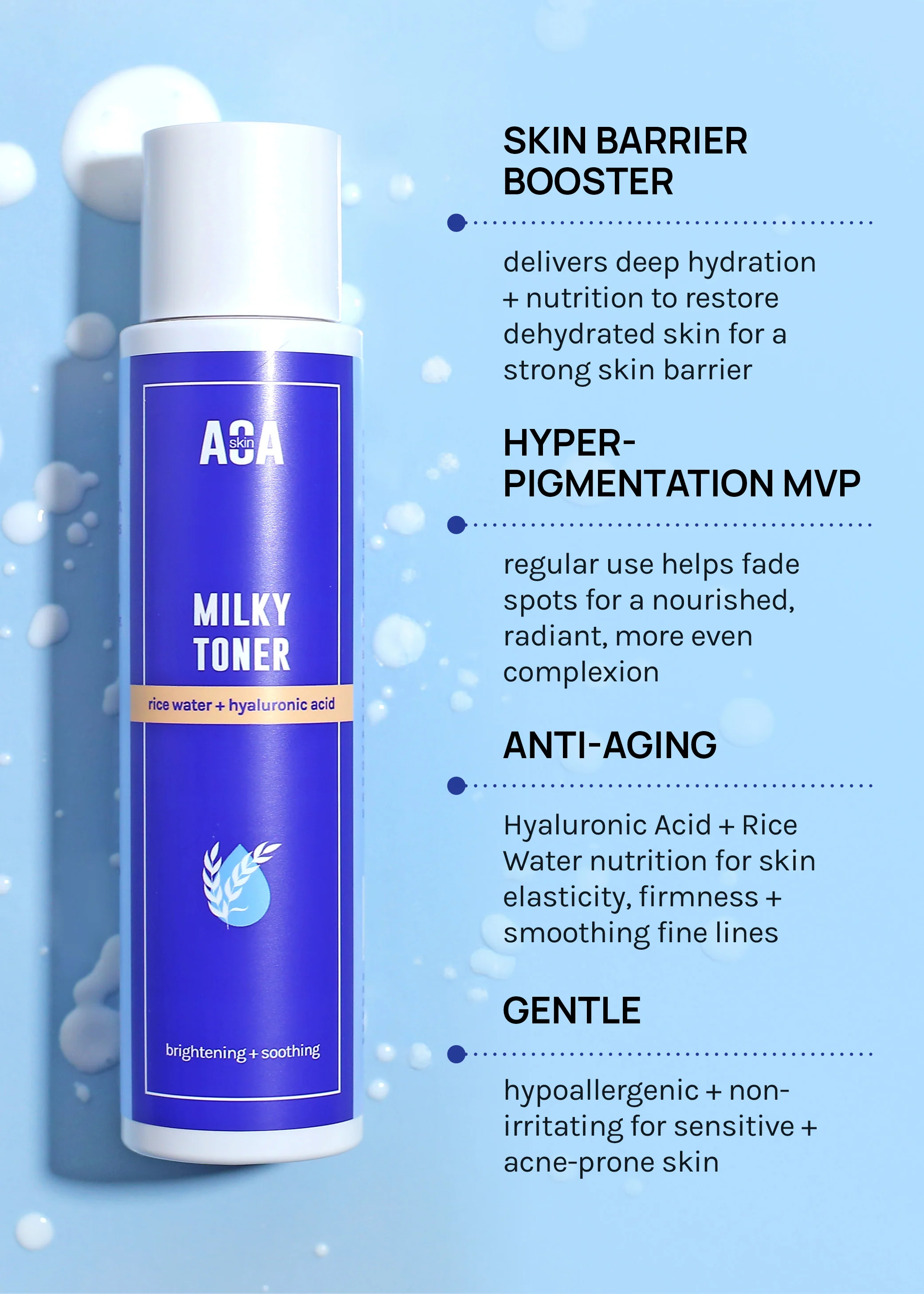 AOA Skin Hyaluronic Milky Toner - Image 4