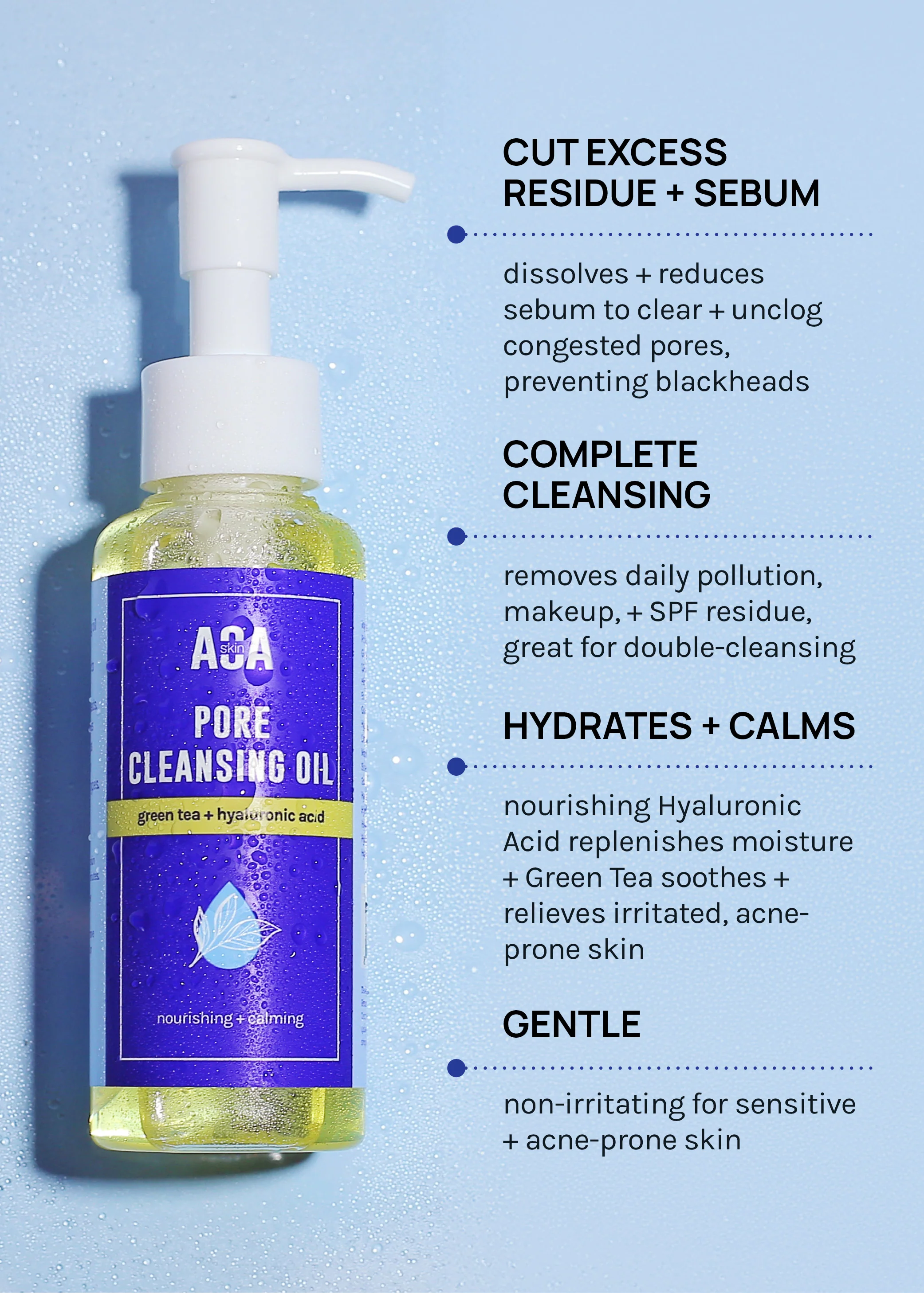 AOA Skin Hyaluronic Pore Cleansing Oil - Image 4