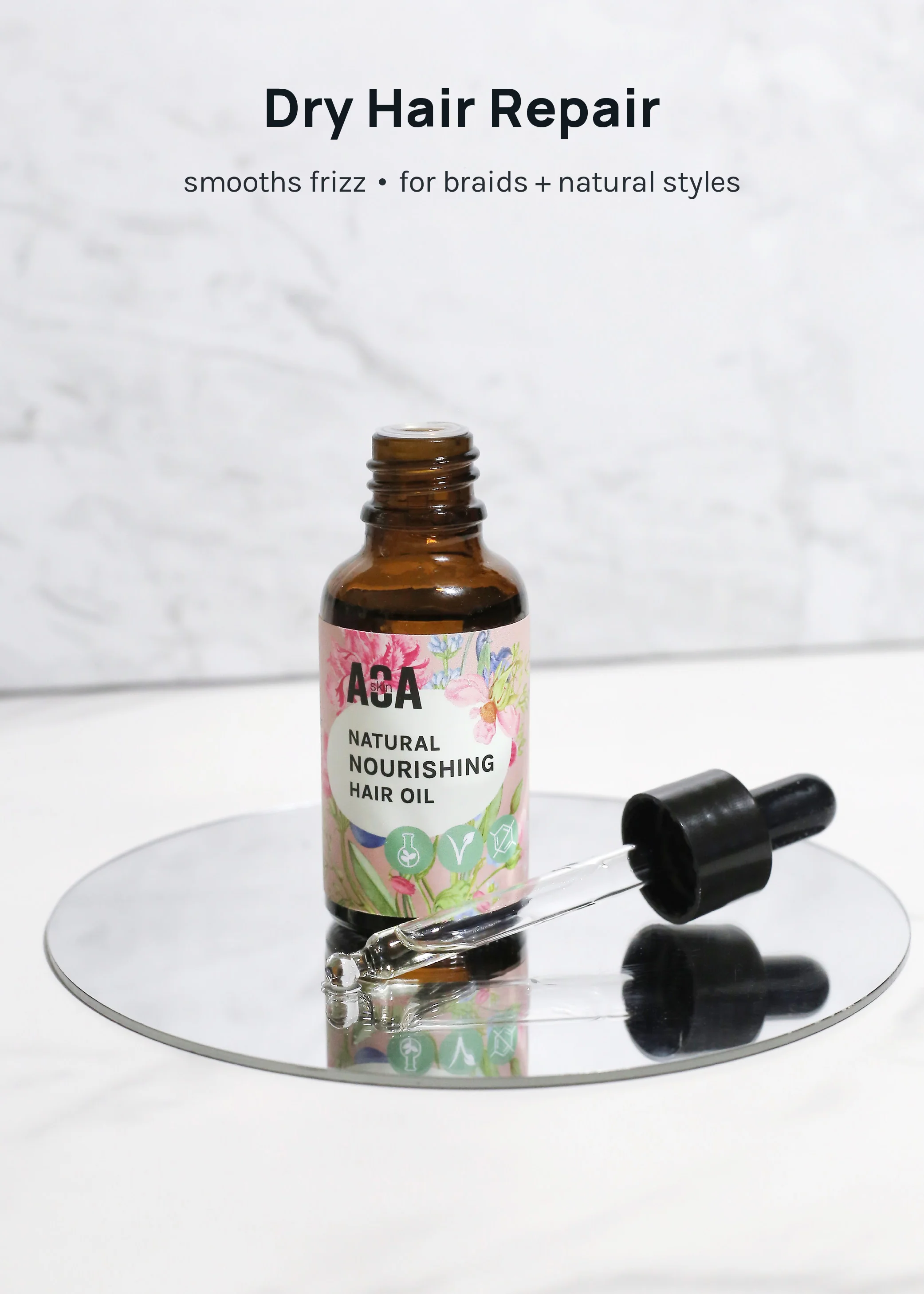 AOA Skin Natural Nourishing Hair Oil - Image 3