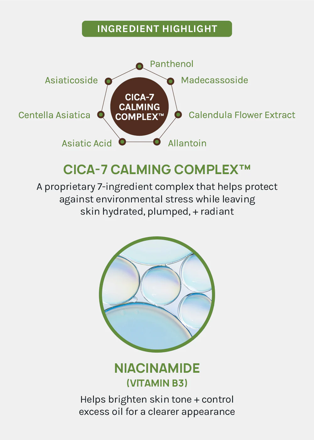 AOA Skin Niacinamide 2% + CICA 7 Calming Complex Sheet Mask - Image 6