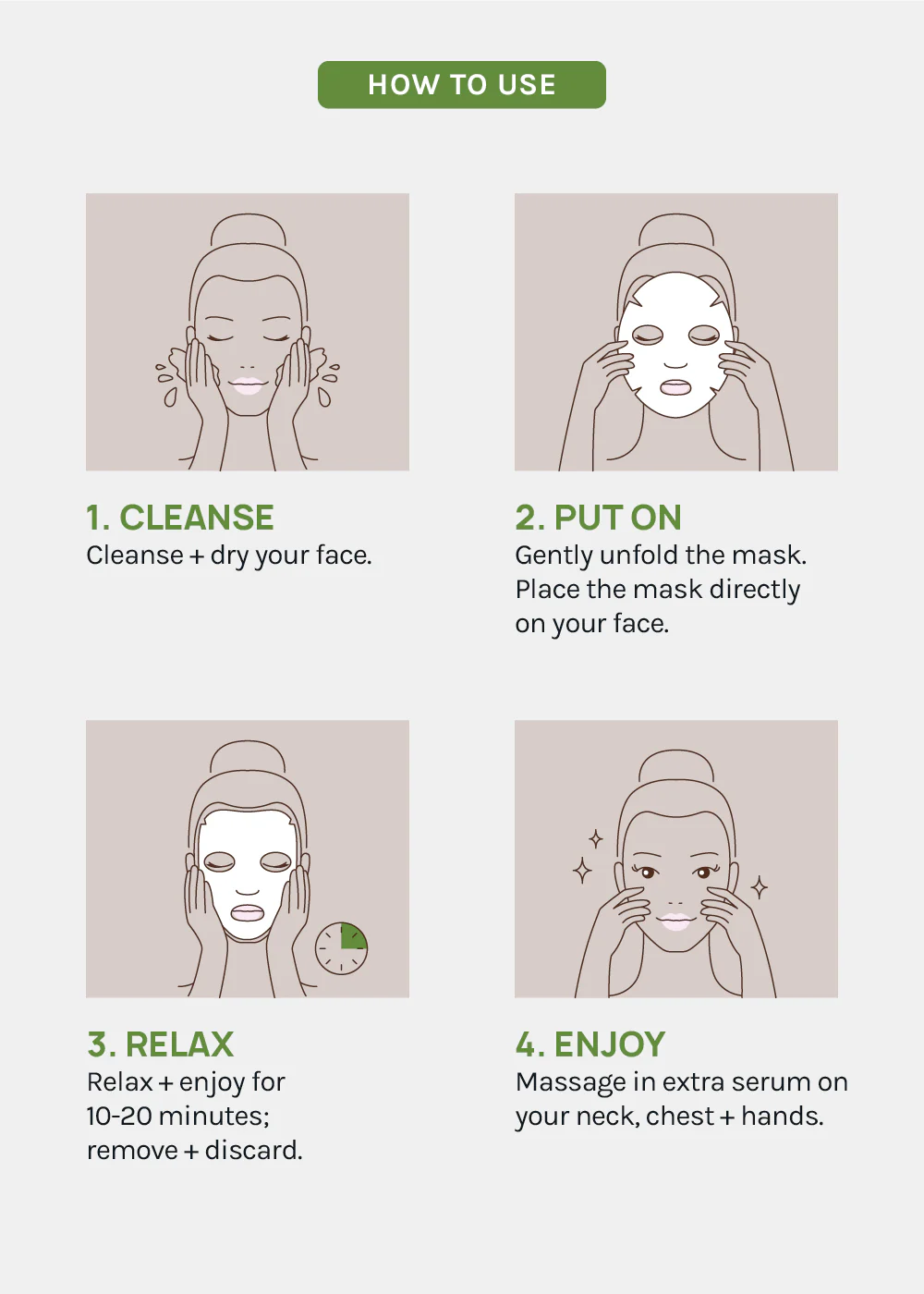 AOA Skin Niacinamide 2% + CICA 7 Calming Complex Sheet Mask - Image 7