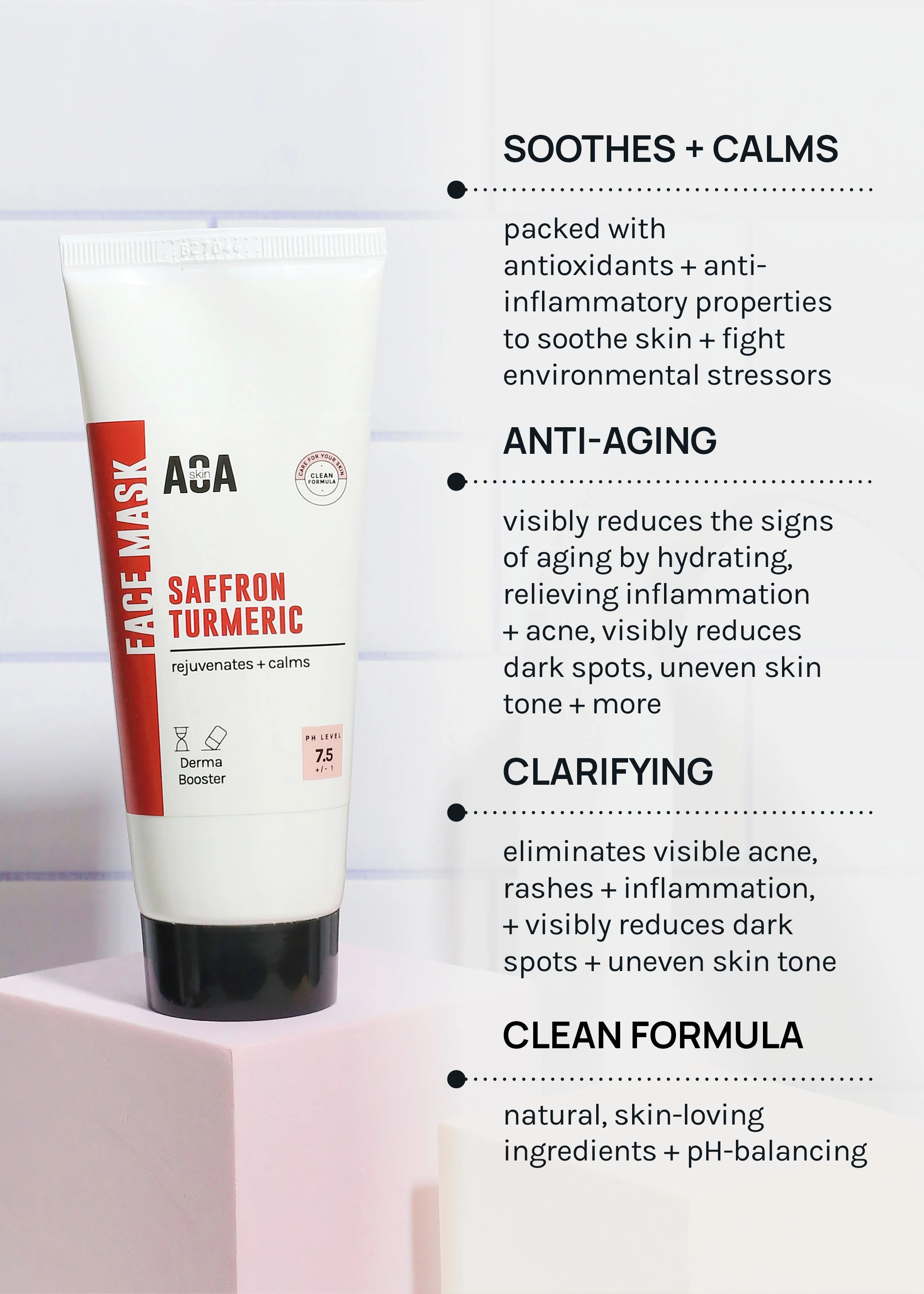 AOA Skin Saffron + Turmeric Face Mask - Image 4