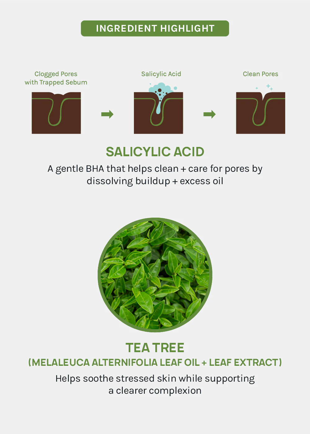 AOA Skin Salicylic Acid + Tea Tree Sheet Mask - Image 6