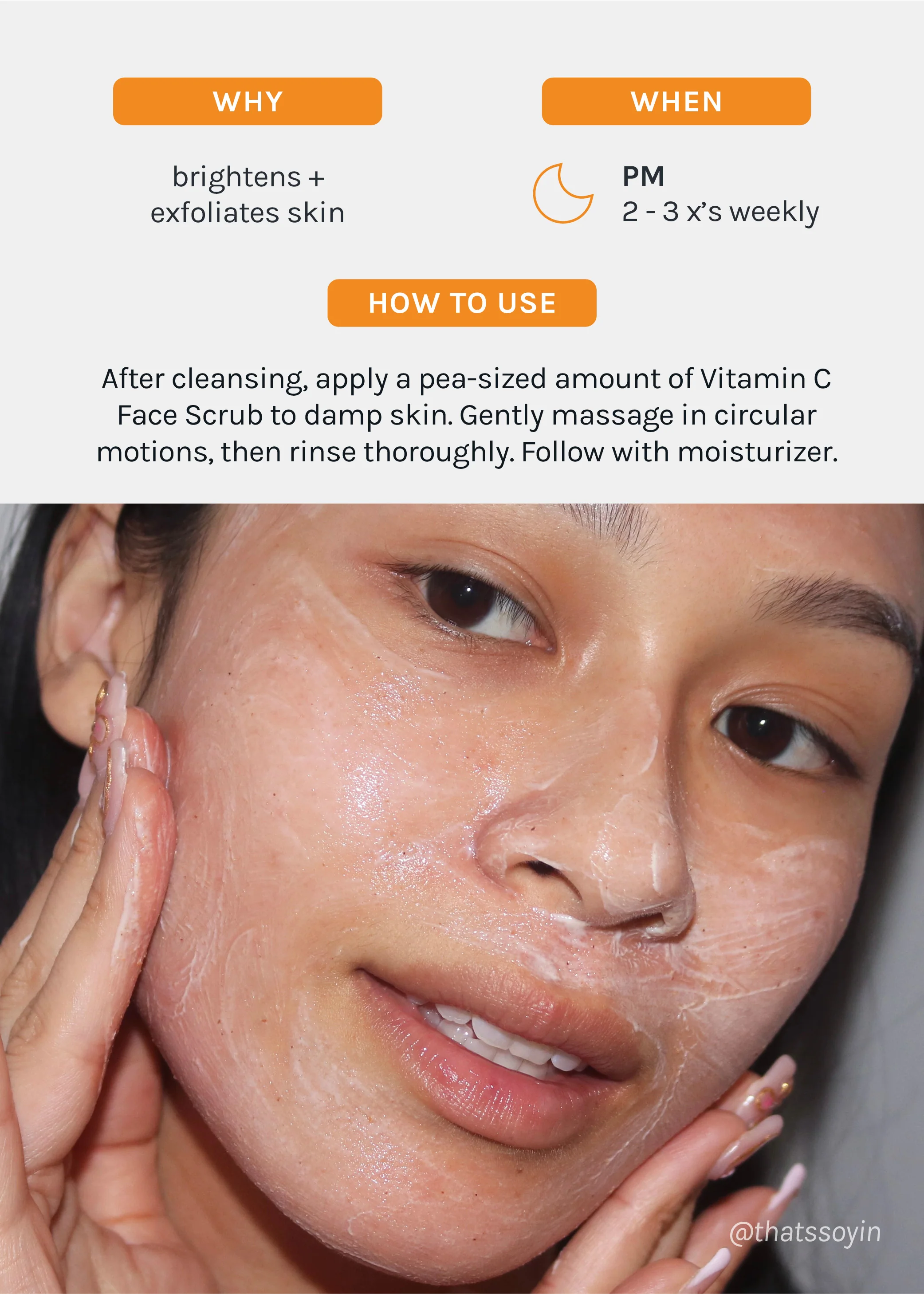 AOA Skin Vitamin C Face Scrub - Image 7