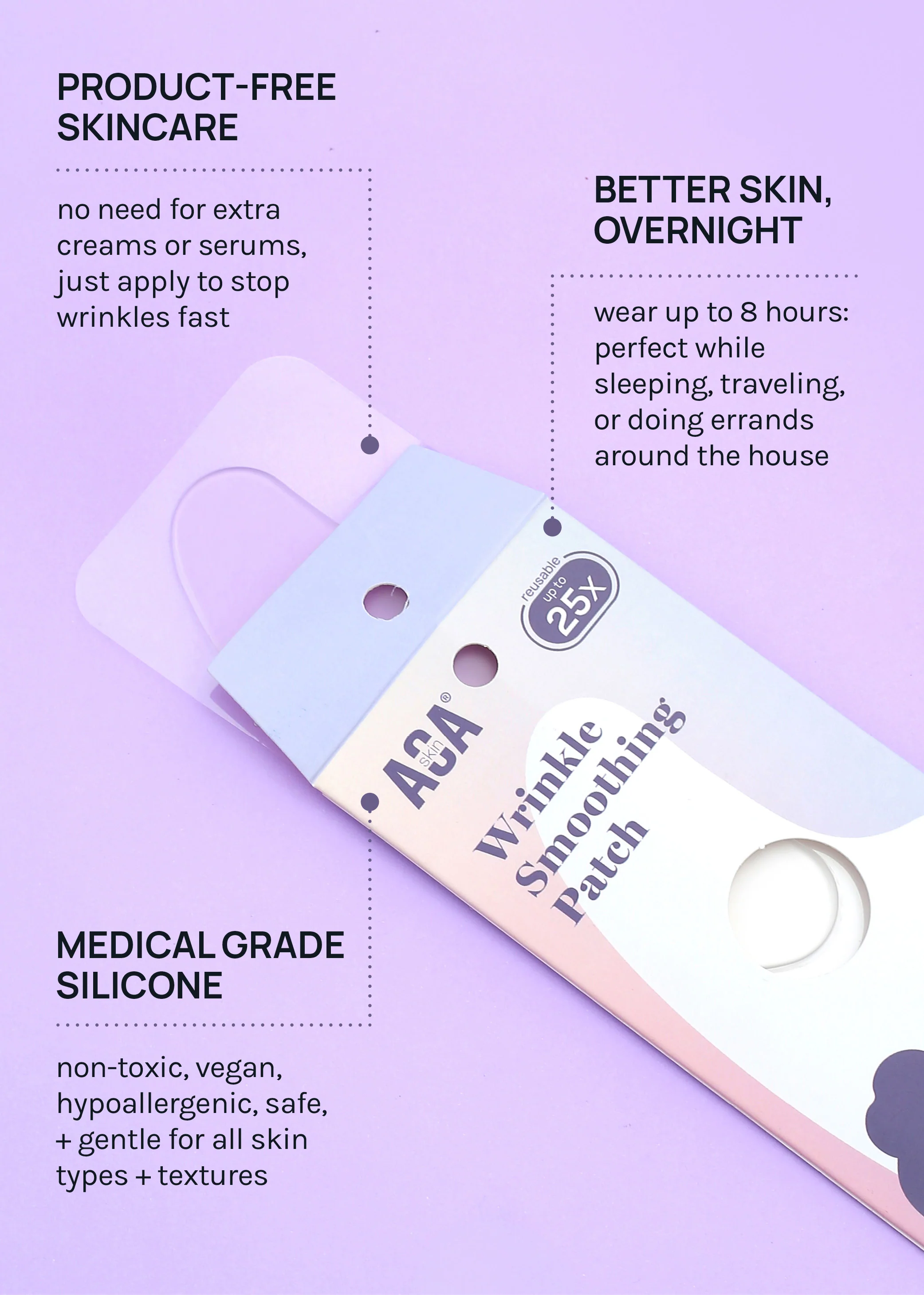AOA Skin Wrinkle Smoothing Patch – Forehead - Image 7