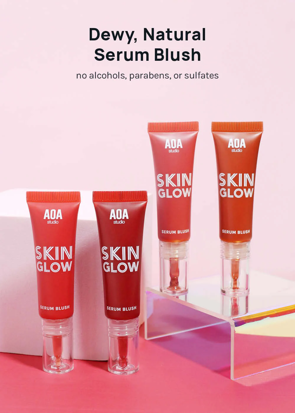 AOA SkinGlow Serum Blush - Image 3