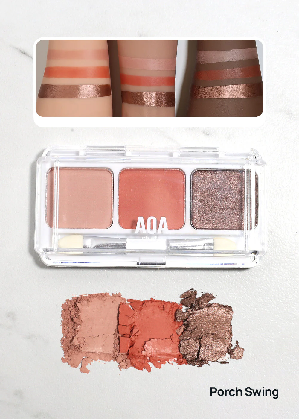 AOA Southern Charm 3 Color Eyeshadow Palettes - Image 8
