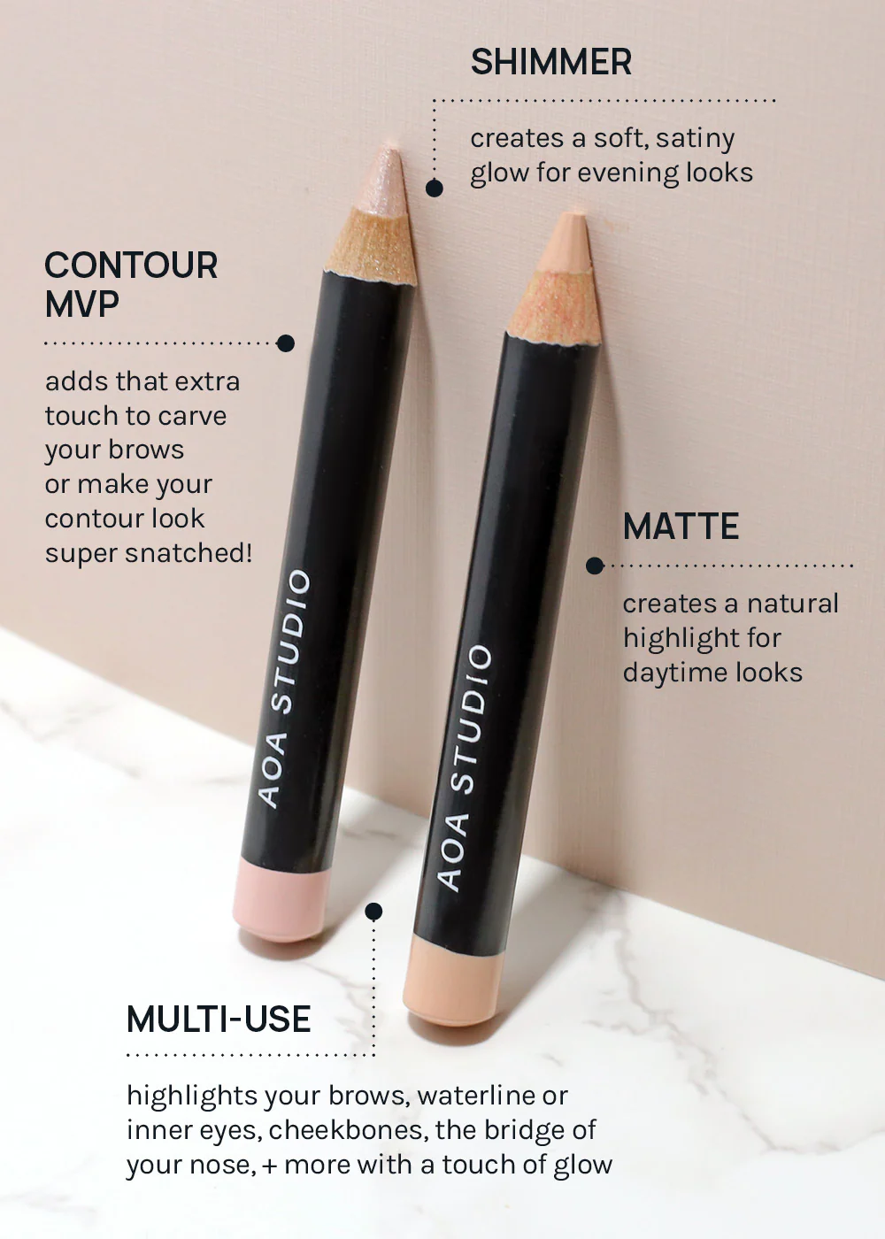 AOA Studio Brow Highlighter - Image 5