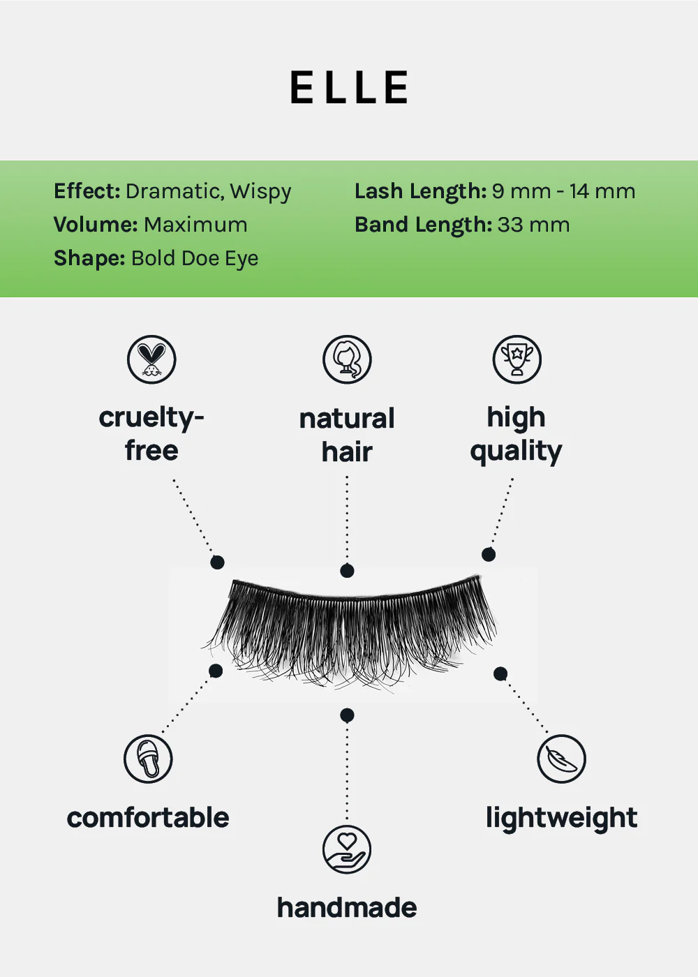 AOA Studio Eyelashes - Elle - Image 3