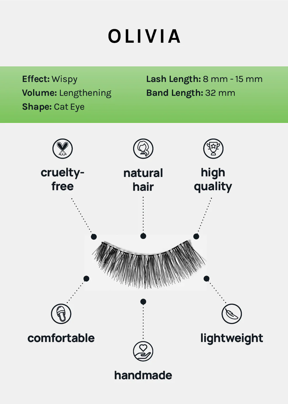 AOA Studio Eyelashes - Olivia - Image 3