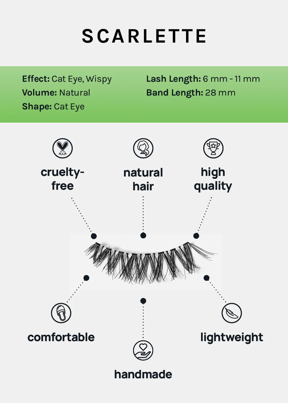 AOA Studio Eyelashes - Scarlette - Image 3