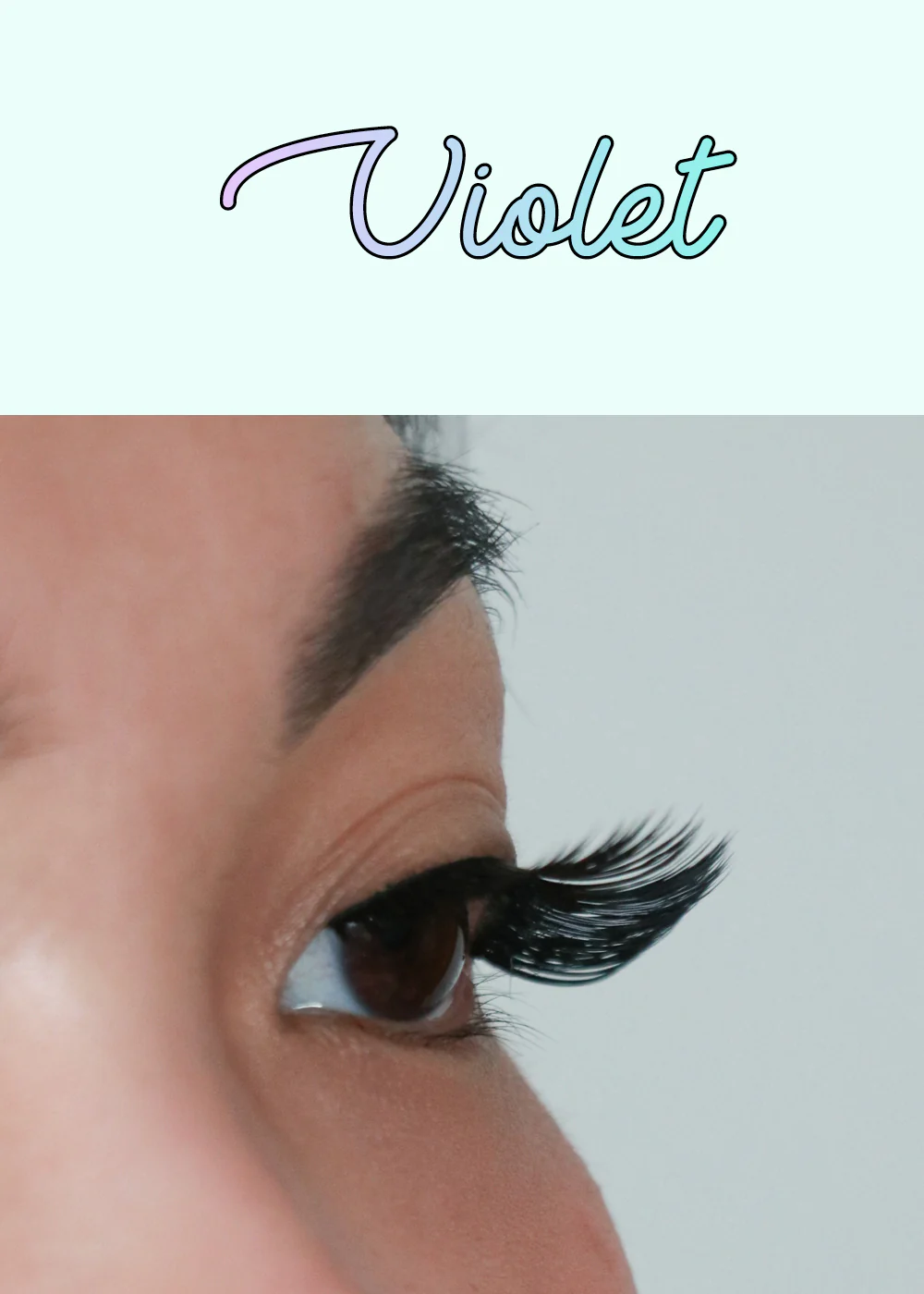 AOA Studio Eyelashes - Violet - Image 3