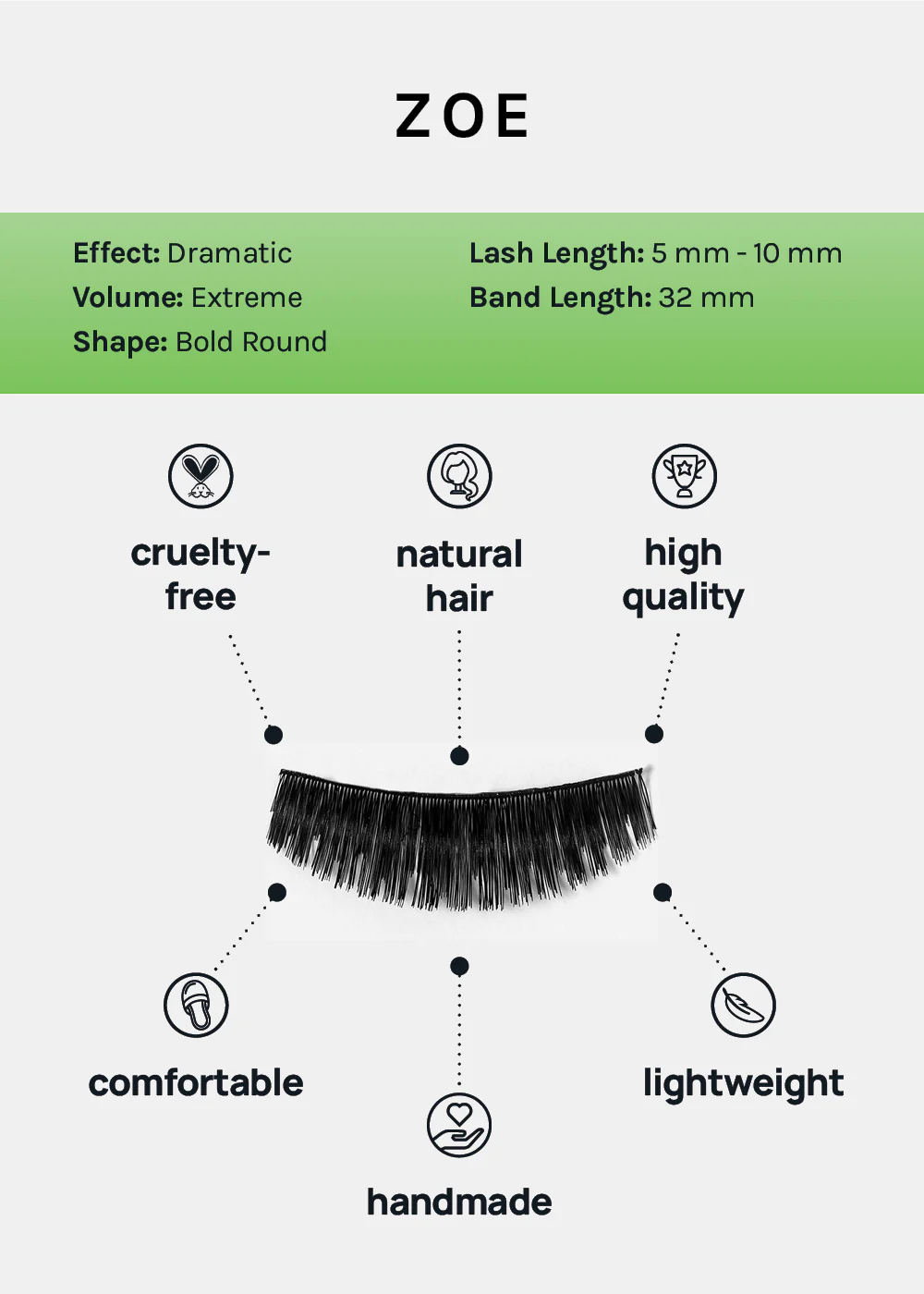 AOA Studio Eyelashes - Zoe - Image 3